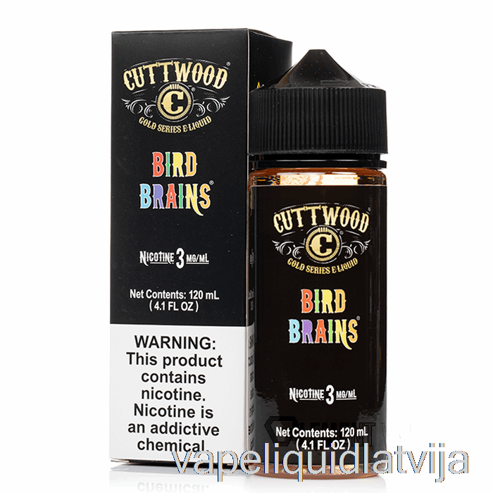 Putnu Smadzenes - Cuttwood E-liquid - 120ml 12mg Vape šķidrums